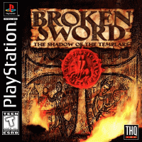 Broken Sword The Shadow of the Templars Playstation  box art